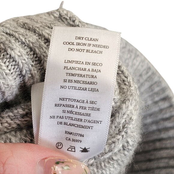 Rails Light Grey Ruffle Frill Sweater Sz S - Picture 10 of 11